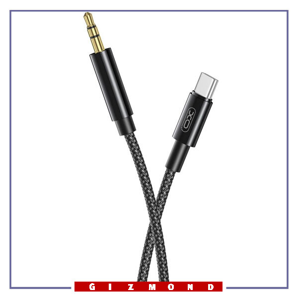کابل تبدیل جک 3.5میلی‌متری به تایپ سی ایکس او XO-R211B AUX Audio Cable