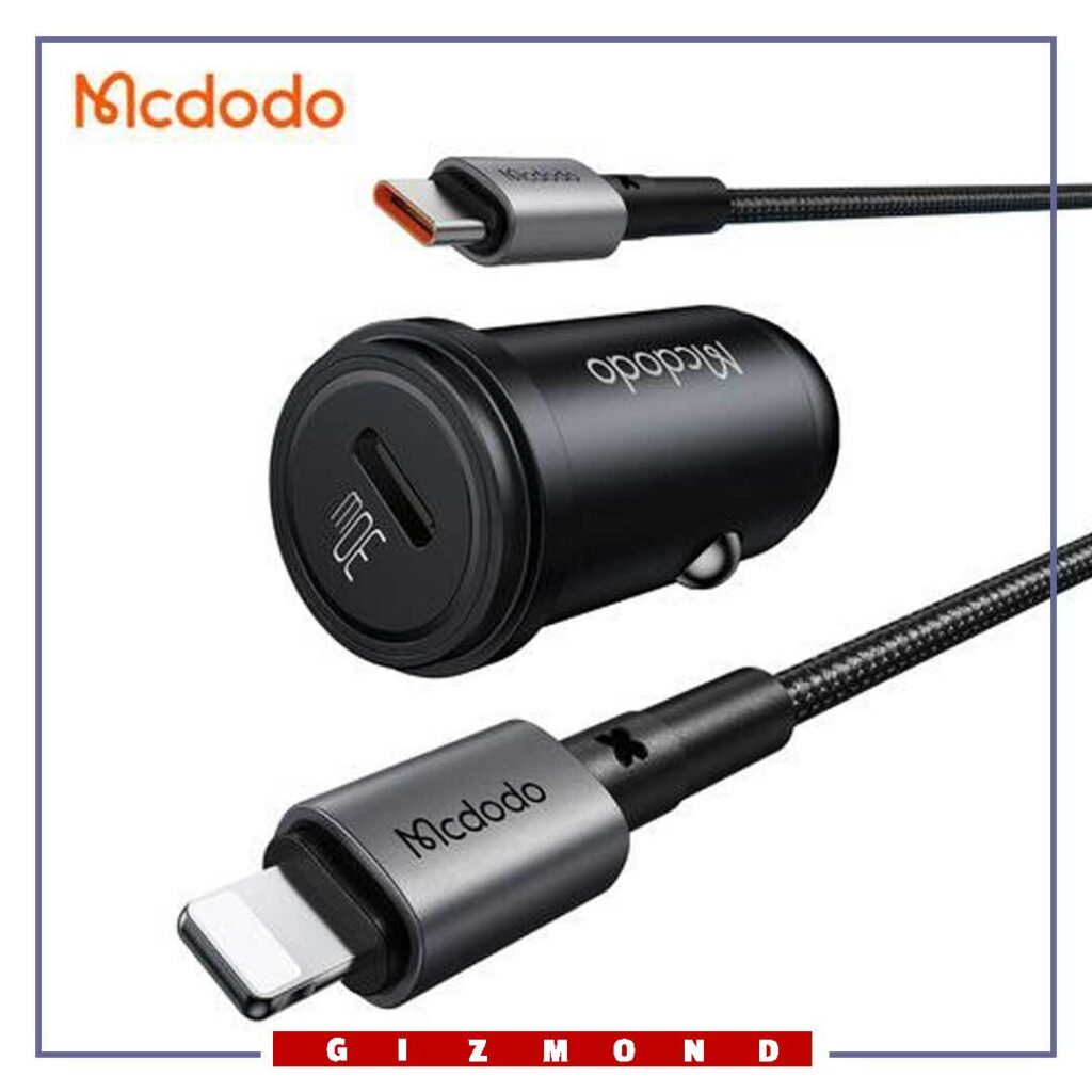 شارژر فندکی مکدودو 30 وات به همراه کابل MCDODO CC-7492