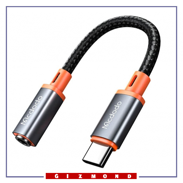 کابل تبدیل تایپ سی به AUX (جک 3.5 میلیمتری) مک دودو Lite McDoDo Audio Cable Type-C To DC 3.5 CA-7561