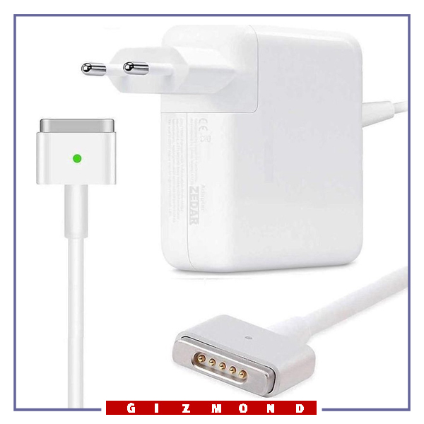 شارژر 60 وات اورجینال اپل Apple magsafe2 Power Adapter 60W A1435