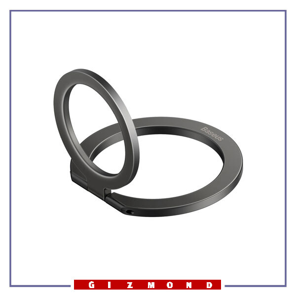 حلقه نگهدارنده مغناطیسی آیفون بیسوس Baseus Halo Series Foldable Metal Ring SUCH000013