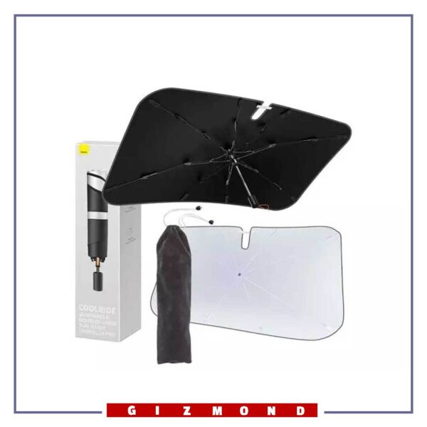 چتر آفتاب گیر شیشه جلو خودرو دو لایه بیسوس Umbrella Pro Doubled-Layered Windshield Sun Sha Big Baseus CoolRide C20656100111
