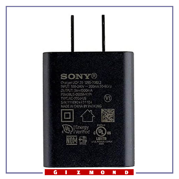 شارژر دیواری اورجینال سونی روکارتنی Sony Charging Adapter AC-0500-JP  UCH10