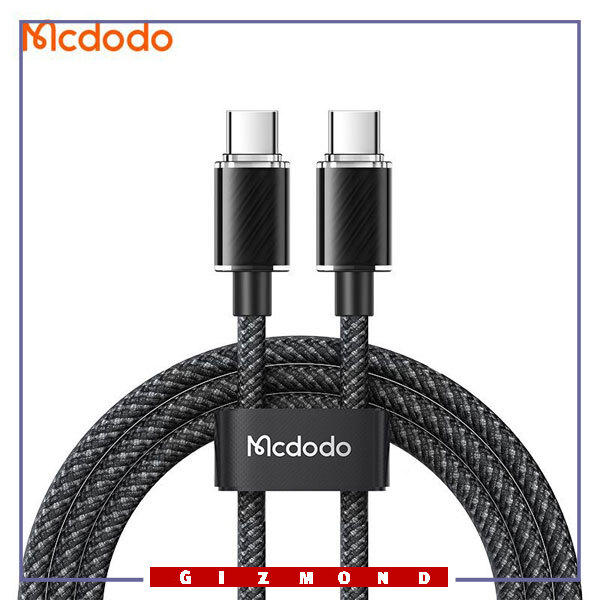 کابل شارژ دو سر تایپ سی 100 وات 1.2 متر مک دودو Mcdodo Type-C to Type-C PD Data Cable CA-3670