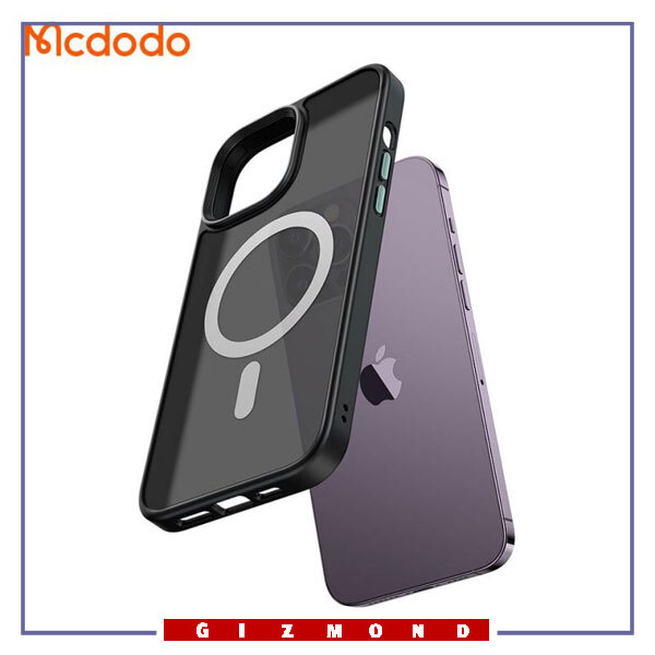 قاب محافظ نیمه شفاف مگ سيف مک دودو Mcdodo Iphone 13 Pro Max Protective Case With Magnetic Structure PC-1790
