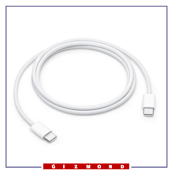 کابل شارژ دو سر تایپ سی 60 وات اصلی اپل 1 متر Apple USB-C 60W Charge Cable A2795