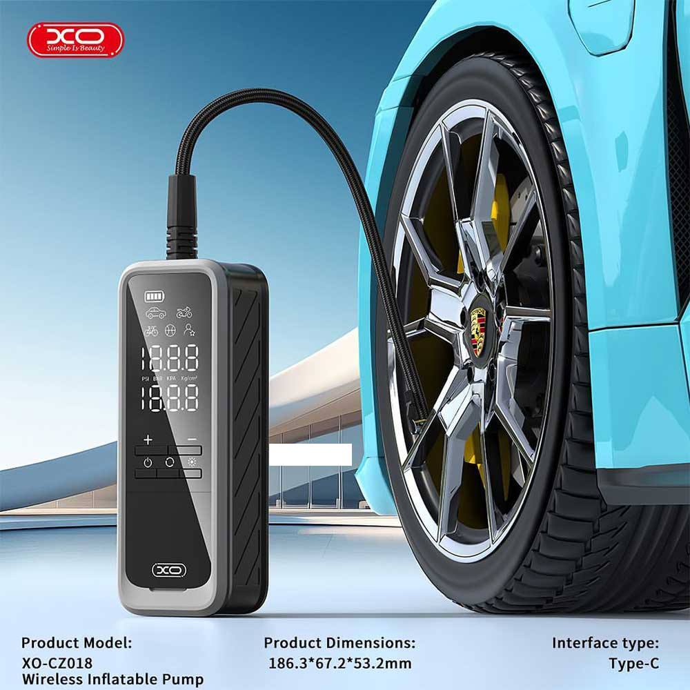 پمپ باد چندمنظوره شارژی ایکس‌ او  XO-CZ018 5000mAh